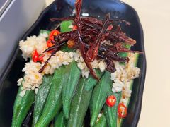 凉拌秋葵-聚味瞿记·龙虾堂(坡子街店)