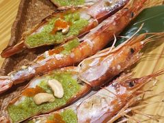 罗勒焗黑虎虾-花潮料理艺食馆(世欧广场店)