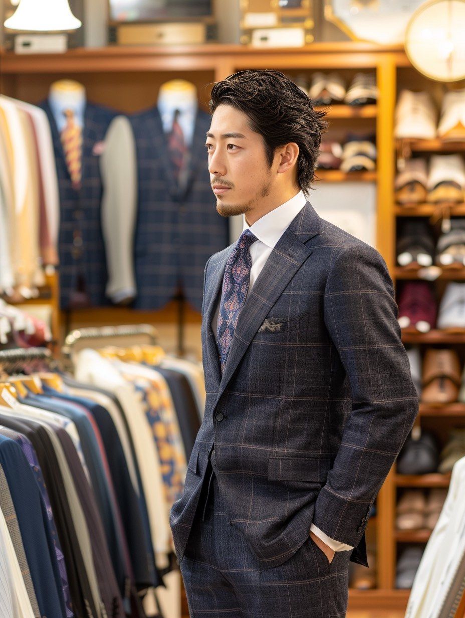 中年office男人 平时有几套西装正常👀