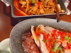 双色鸳鸯鱼头王-望湘园·洞庭渔宴(浦江欢乐颂店)