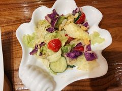 -东来菜馆•手抓海鲜家常菜•海鲜锅贴(鸽子窝店)