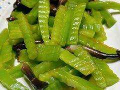 鸡枞菌炒莴苣-郑庄脂渣海鲜楼(九水路店)