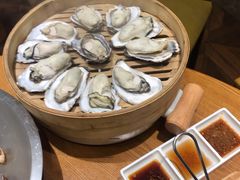 北海道生蚝原味蒸-新海渔港·胶东海鲜家常菜·家宴(奥体中心店)