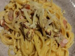 奶油培根蘑菇蛋黄意式细面-BAKER&SPICE(BFC外滩金融中心店)