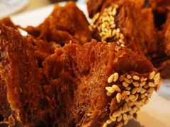 炸烧饼-京门老爆三·铜锅涮肉 爆肚(望京店)