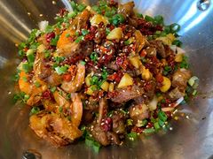 香辣排骨虾锅-小湘旺(港湾花园店)