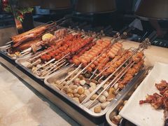 巴西烤肉-绿岛港轩海鲜烤肉涮锅自助餐厅