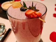 新鲜蓝莓思慕雪-巴罗萨澳洲滚石牛排(万达广场店)