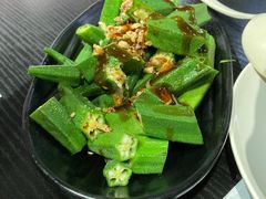 白灼秋葵-绿柠食堂(北外滩店)