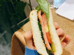 至尊素肉汉堡-素心素食(翠苑店)