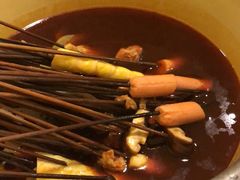 -拈签一笑黄牛肉辣卤串串