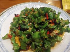 腌菜炒四棱豆-福照楼汽锅鸡·云南菜(护国路店)