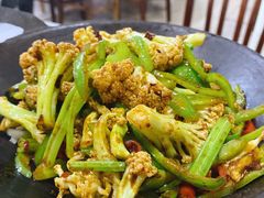 干锅花菜-蓝天烧烤(天竺店)