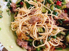 黄瓜皮炒牛肉-刘氏三和面馆