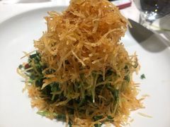 巧拌豆苗-四季民福烤鸭店(王府井灯市口店)