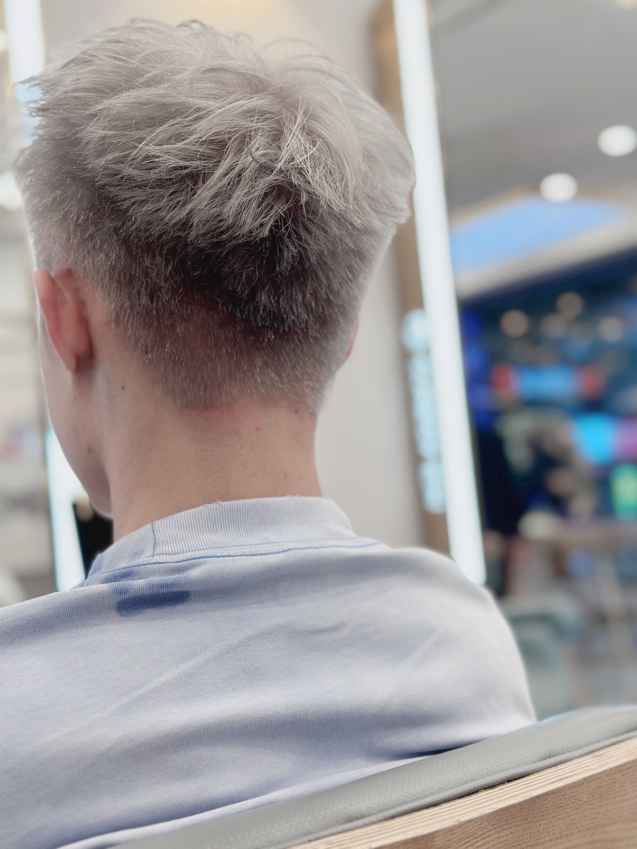 奶白色,是你的梦想229509#男士染发