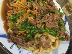 湿炒牛肉粿条-萬户牛潮汕牛肉火锅(站前分店)