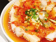 剁椒蒸鱼翅-好鲆·活鱼料理(金地广场店)