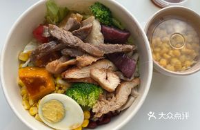 Grilled Steak and Chicken Breast Salad