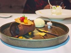 法芙娜巧克力熔岩蛋糕-王品牛排(郑州大卫城店)