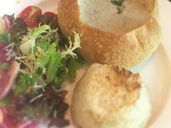 面包蘑菇汤-TAMATI(巴黎贝甜韩式西餐厅店)