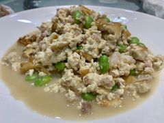 臭豆腐烧毛豆-老大同酒家·糟卤·本帮菜(中山公园店)