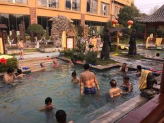 户外温泉池-咸宁万豪温泉谷度假区