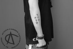 文字-AC TATTOO 纹身