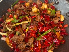 干锅小炒黄牛肉-寨子里的钵钵菜·湘西山里菜(魅力湘西店)