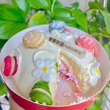 麦果优品~一口春天mini爆弹马卡龙蛋糕