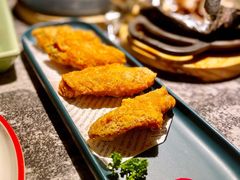蛋黄鸡翅小份-新白鹿餐厅(松江开元地中海店)