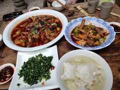 古镇泰安鱼-龙翔山庄雷鸡肉(青城后山泰安古镇店)