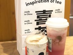 芝芝莓莓桃-喜茶(上海五角场万达店)