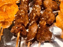 -路边摊小炉子烧烤