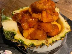 菠萝咕噜猴头菇-水木苼 蔬食料理