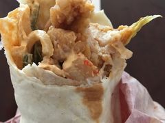 吮指十三鲜小龙虾烤鸡堡/鸡肉卷-肯德基(尧佳路店)