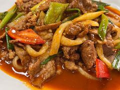 特色炒牛肉片-清真·伊清阁餐厅