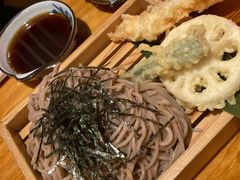 天妇罗冷荞麦面定食-千懿六本木酒场(常熟路店)