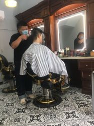 -595barbershop美式油头