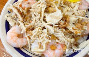 Bàwáng Shrimp and Chicken Rice