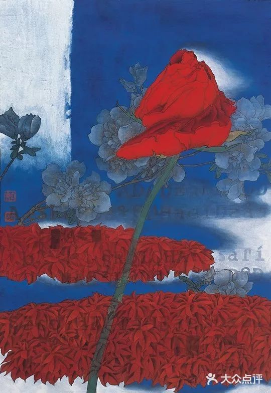 视觉享受，梦幻般的工笔花鸟画！