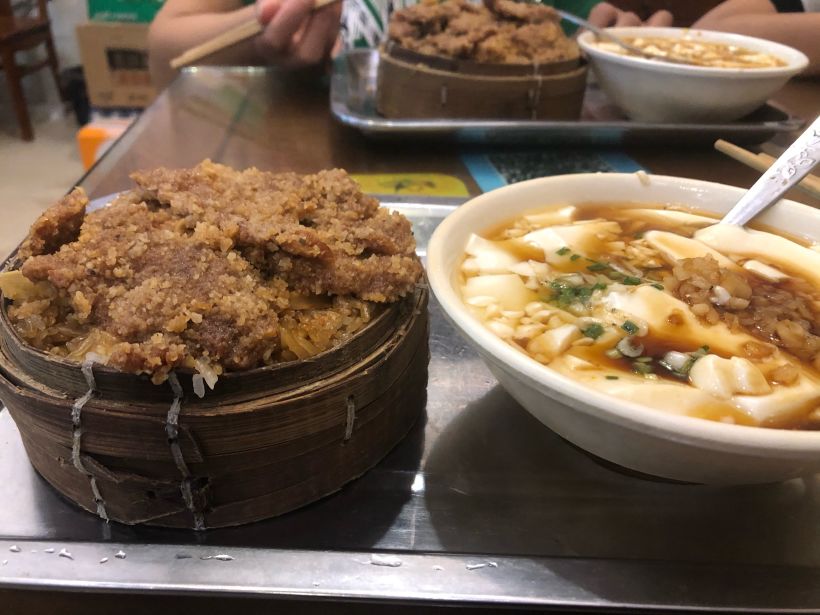 芜湖美食——小金渣肉蒸饭