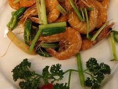 芹香椒盐酥大虾-清真马祥兴菜馆(云南北路店)