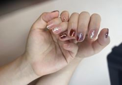 -盘子画美甲美睫美肤