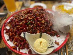 冰火辣子鸡-金谷园饺子·烧烤(人大总店)