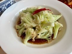 豉油炝花菜-上海会馆(香港名都店)