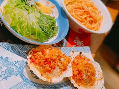重庆鸡丝凉面-探鱼·鲜青椒爽麻烤鱼(北京路天河城店)