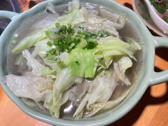 烫莲白-大众跷脚牛肉馆·非遗传承单位(峨眉山店)