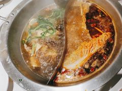 菌汤鸳鸯锅-华晟山城火锅(东城天下店)