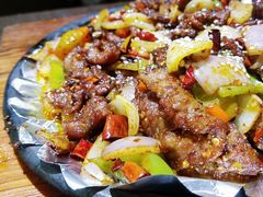 铁板牛肉-粗茶淡饭•陕菜•家常菜